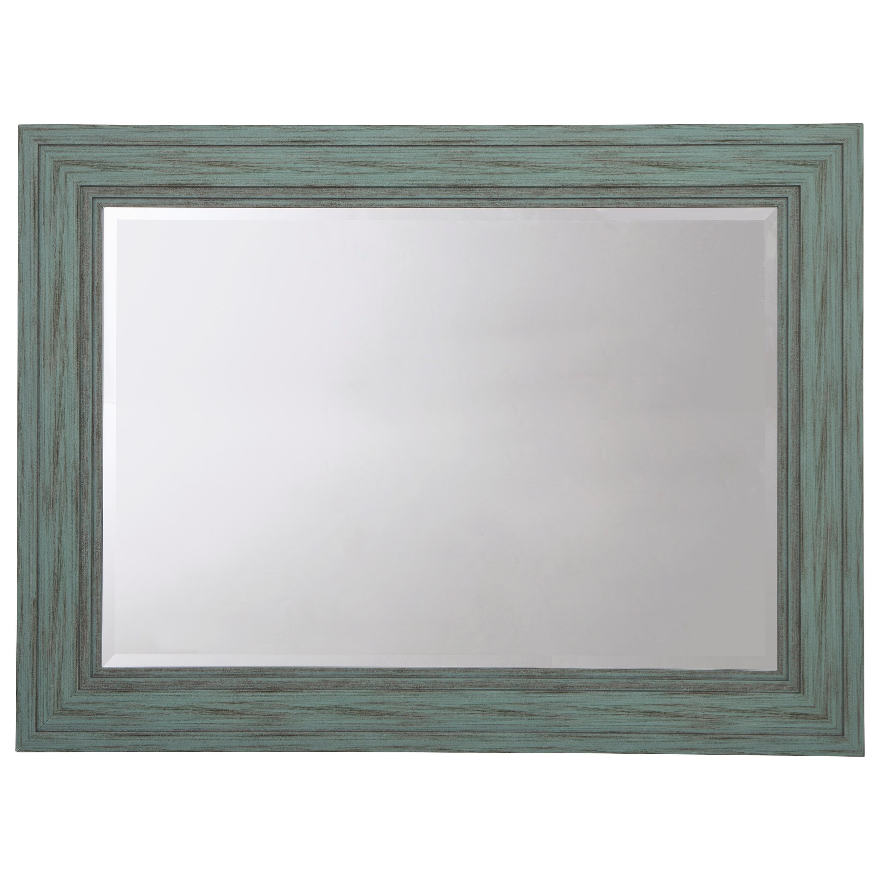 Signature Design by Ashley Accent Mirrors Jacee Antique Teal Accent